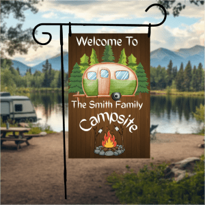 Welcome to “The Smith Family” Campsite old trailer – Custom styled
