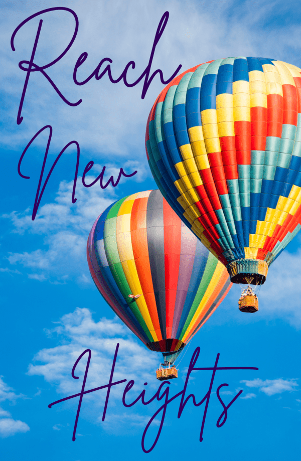 Reach New Heights Colorful Hot Air Balloons